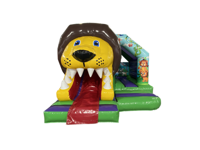 15x12ft 3D Lion Front Slide Combi