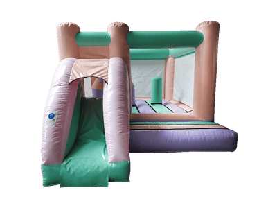 Multicoloured Pastel Front Slide Midi Bouncer