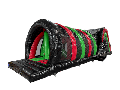 Red, Bright Green & Black 2 Part Spiro Run