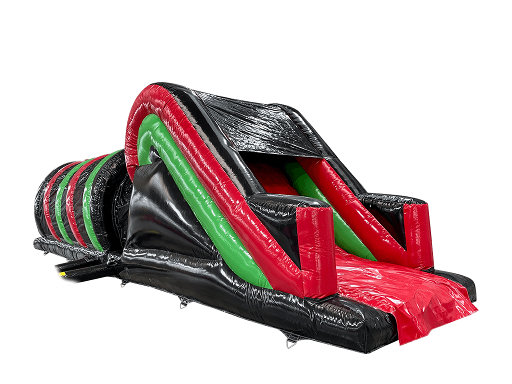 Spiro Run a 2 parti rosso, verde brillante e nero