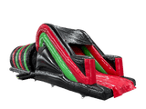 Spiro Run a 2 parti rosso, verde brillante e nero