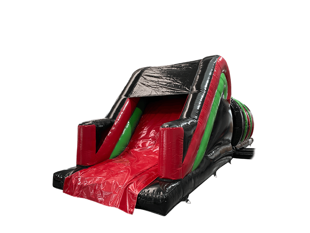 Spiro Run a 2 parti rosso, verde brillante e nero