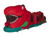 2 Delig Dino Obstakelparcours