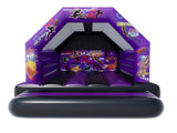 18x15ft Black &amp; Purple Graffiti A Frame