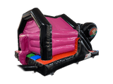Combi toboggan avant disco multicolore 3D 5x4m - Prêt pour disco