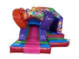 5x4m 3D Mehrfarbige Party Front Rutsche Kombi - Disco Bereit