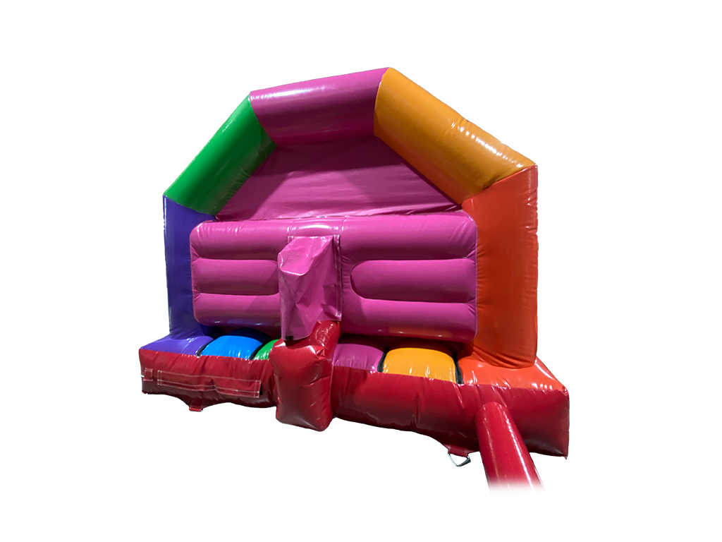 5x4m 3D Mehrfarbige Party Front Rutsche Kombi - Disco Bereit