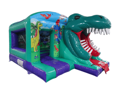 3D Dinosaur Box Jump & Slide