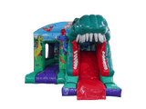 3D Dinosaurier Boxsprung & Rutsche