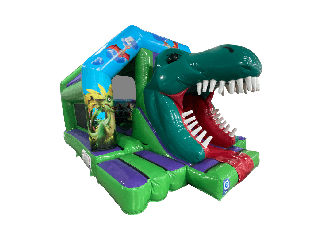 3D Dinosaur Middle Front Slide Combi