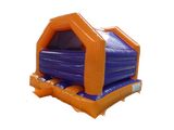 Combi Toboggan Latéral Fête Orange et Violet 4,6x5,5m