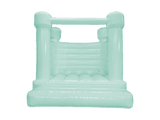 5x4m Pastellmintfarbener H-Rahmen - Runde Türme