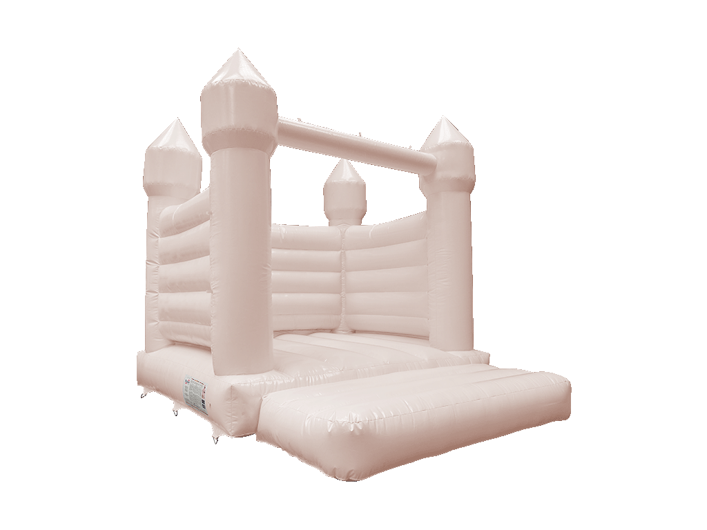 5x4m Pastel Peach H Frame - Pointy Turrets