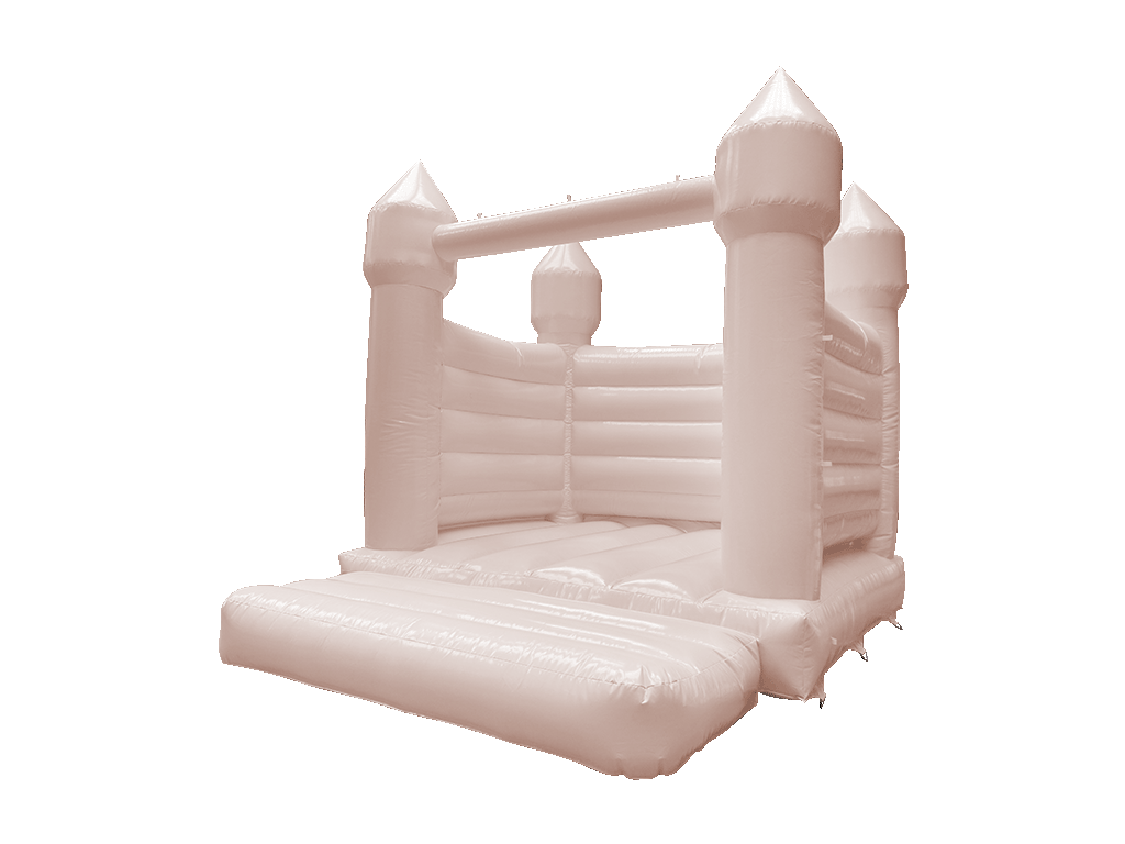 5x4m Pastel Peach H Frame - Pointy Turrets