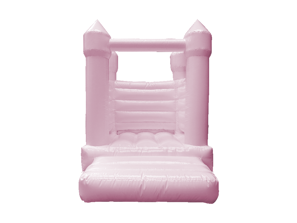 3.5x2.5m Pastel Pink H Frame with Pointy Turrets