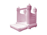 3.5x2.5m Pastel Pink H Frame with Pointy Turrets