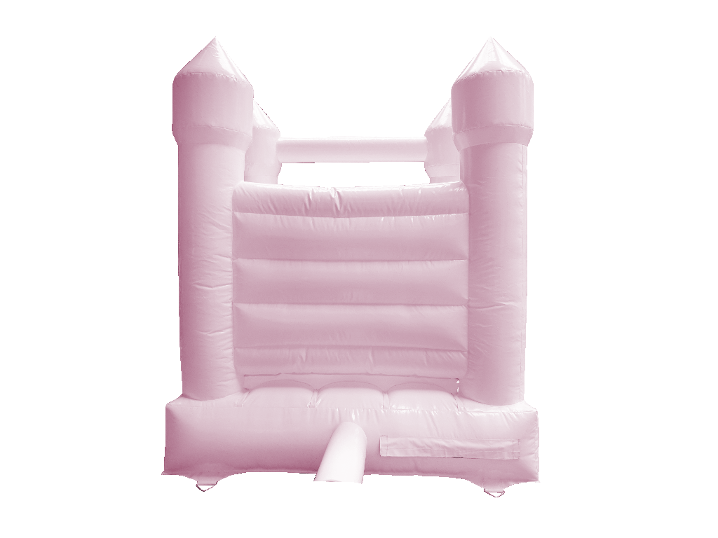 3.5x2.5m Pastel Pink H Frame with Pointy Turrets