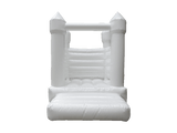 Cadre en H blanc 3,5x2,5m avec tourelles pointues