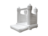 Cadre en H blanc 3,5x2,5m avec tourelles pointues