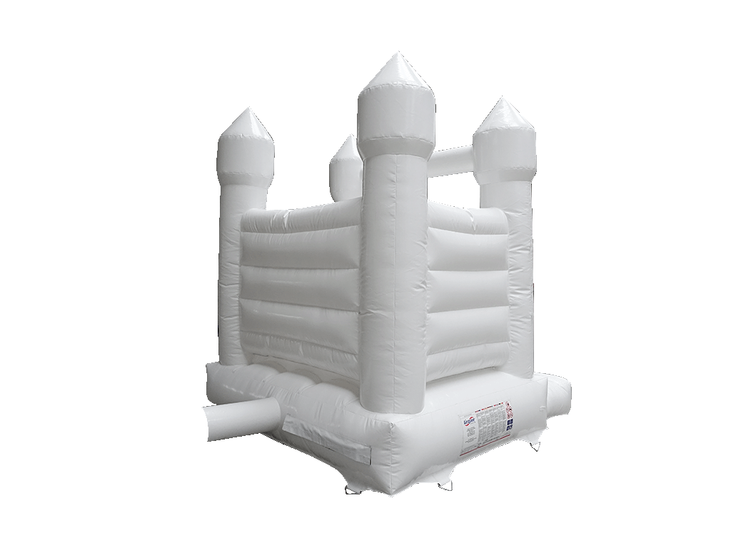 Cadre en H blanc 3,5x2,5m avec tourelles pointues