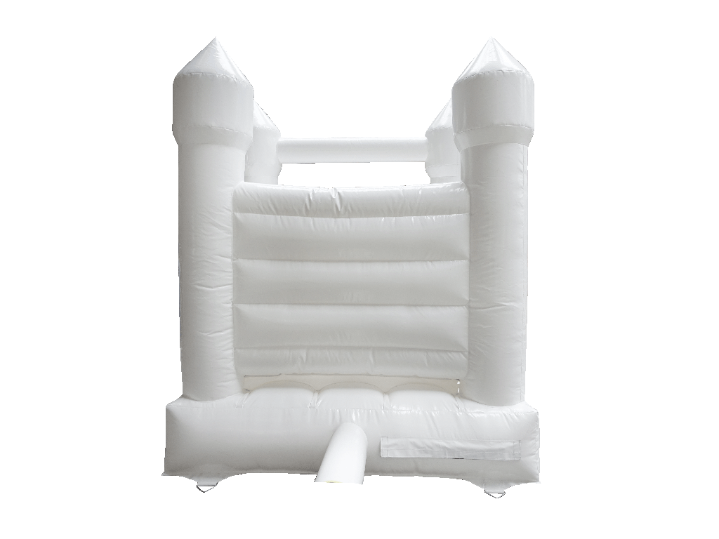 Cadre en H blanc 3,5x2,5m avec tourelles pointues