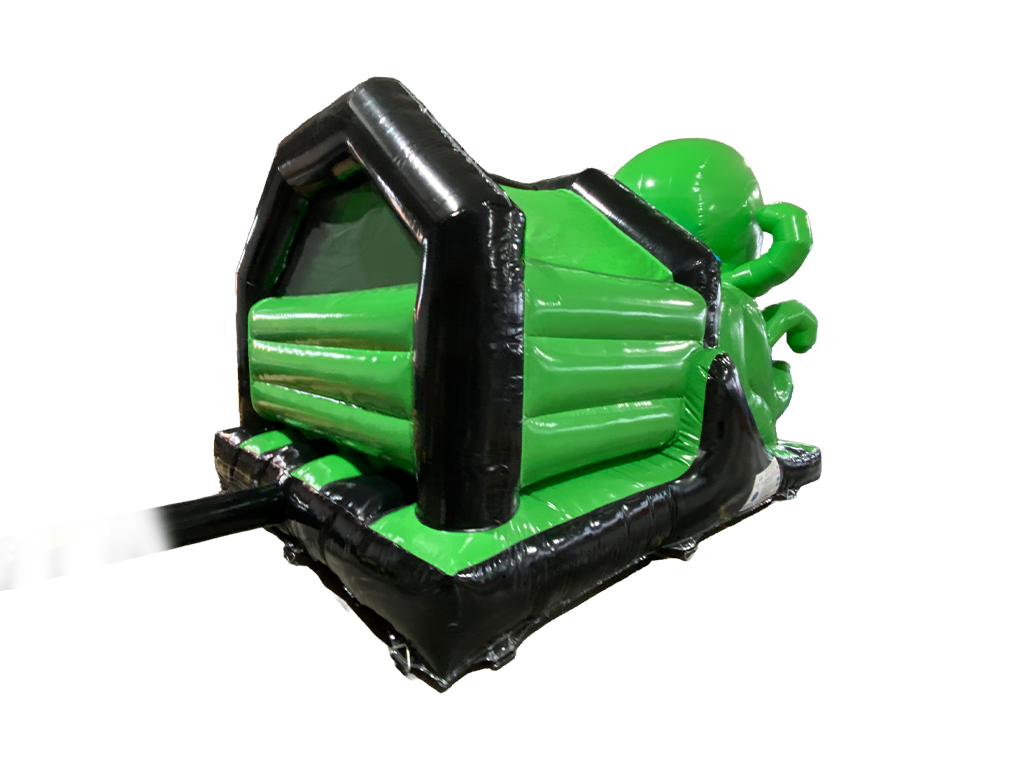5x4m 3D Black & Green Alien Front Slide Combi