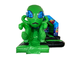 5x4m 3D Black & Green Alien Front Slide Combi