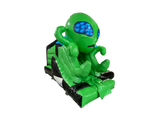 5x4m 3D Black & Green Alien Front Slide Combi