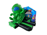 5x4m 3D Black & Green Alien Front Slide Combi