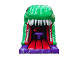 Curso de obstáculos 3D de dinosaurio de 1 parte