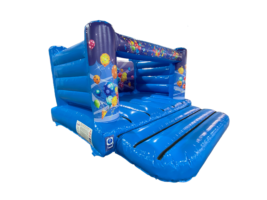 4x4 m blauer Party Niedrige Wand H-Rahmen