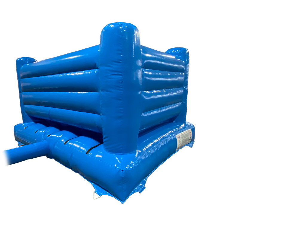 4x4 m blauer Party Niedrige Wand H-Rahmen