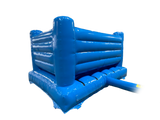 4x4 m blauer Party Niedrige Wand H-Rahmen