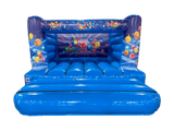 Marco H de Pared Baja para Fiesta Multicolor de 4x4m