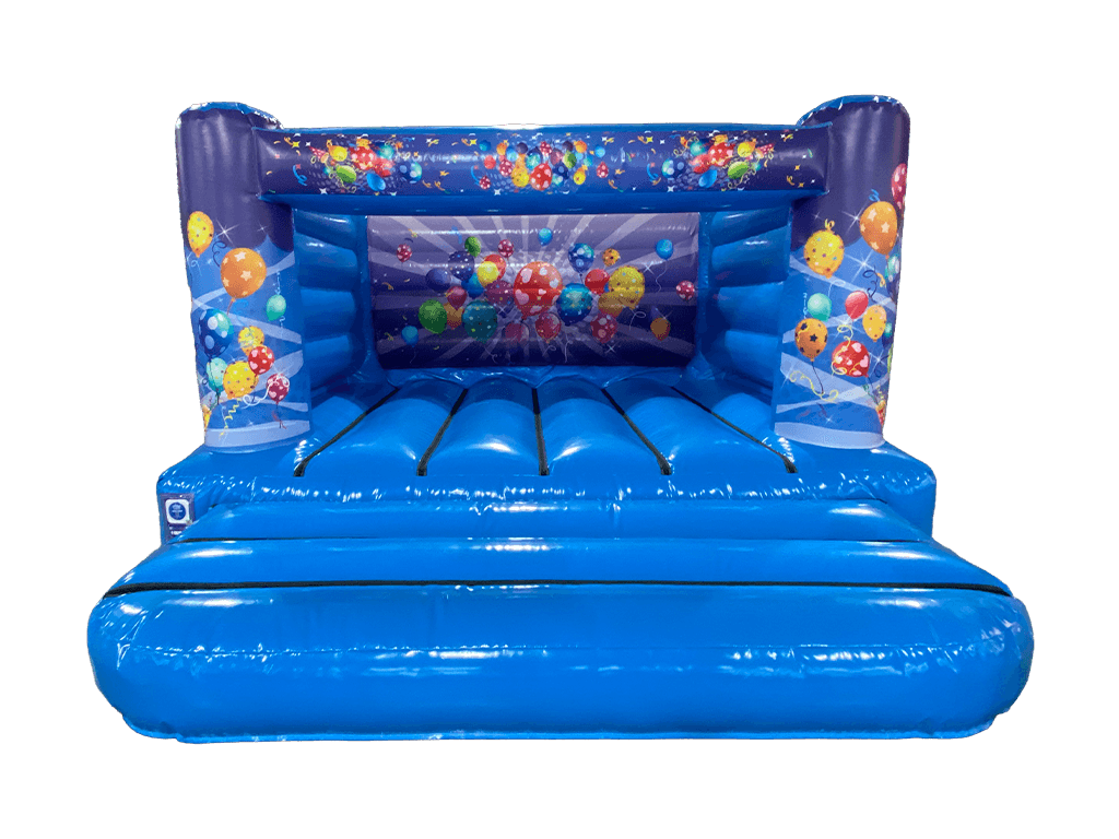 4x4 m blauer Party Niedrige Wand H-Rahmen