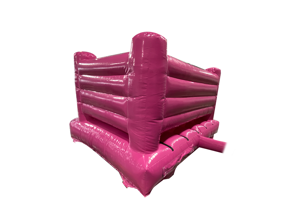 Cornice a H da Festa con Muro Basso Rosa 4x4m