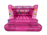 Marco H de Pared Baja para Fiesta Multicolor de 4x4m