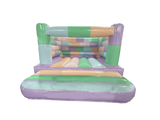 4x4m Pastell Niedrige Wand H-Rahmen