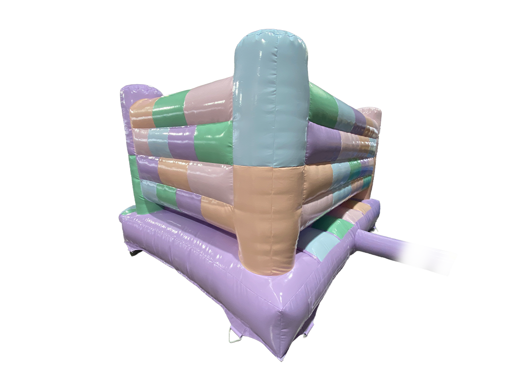 4x4m Pastell Niedrige Wand H-Rahmen