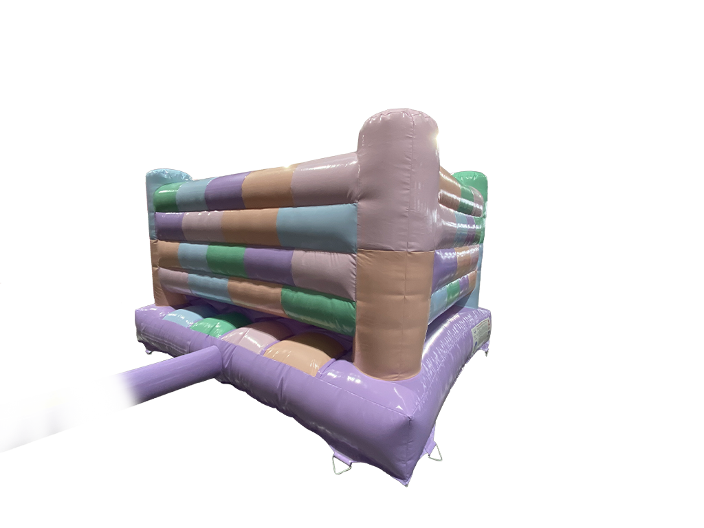 4x4m Pastell Niedrige Wand H-Rahmen