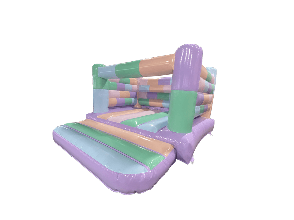 4x4m Pastell Niedrige Wand H-Rahmen