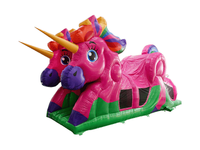 1 Part 3D Unicorn Obstacle Course