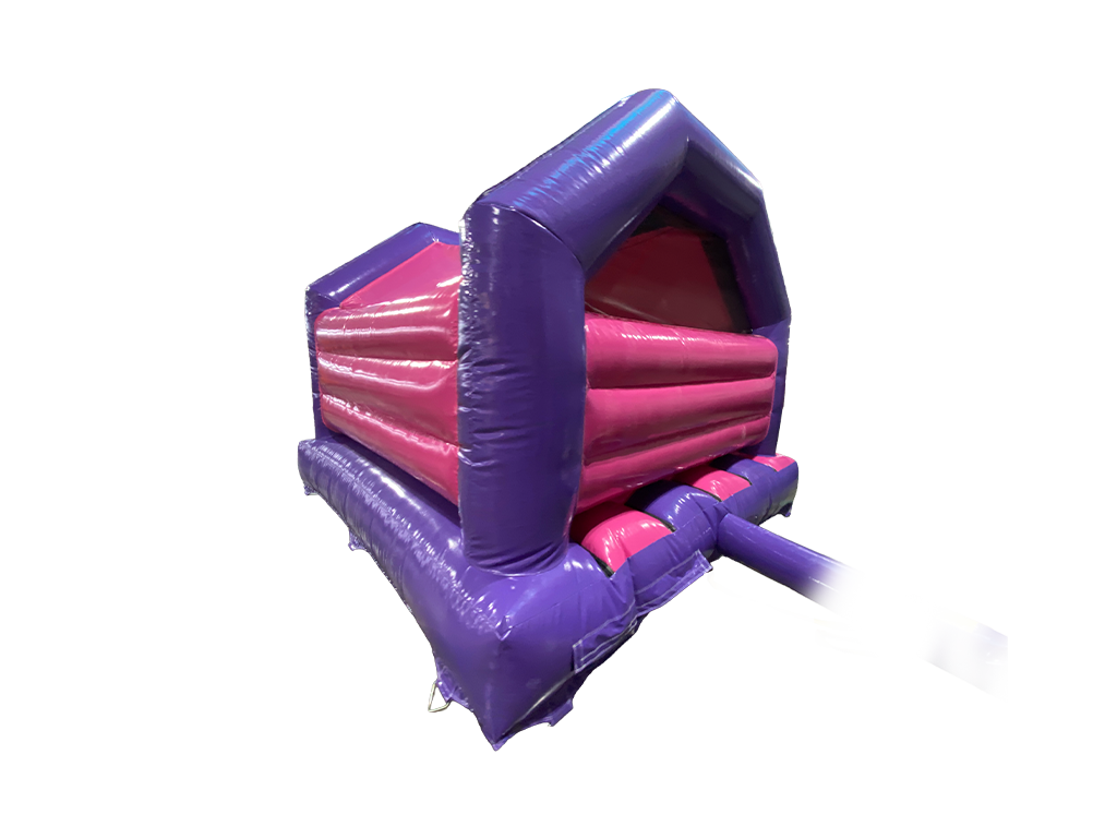 5,5x4m 3D Doppelkopf Einhorn Vorder-Rutsche Kombi