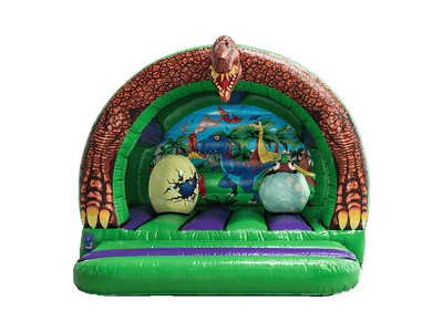 12x12ft 3D Dinosaur Curved Bouncer