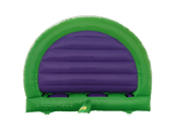 Castillo inflable curvado dinosaurio 3D de 3.7x3.7m