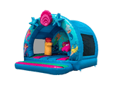 3.7x3.7m 3D Zeemeermin Gebogen Springkussen