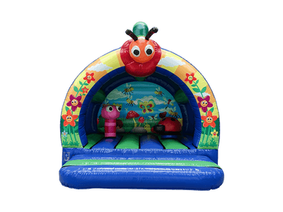 12x12ft 3D Bugs Den Curved Bouncer