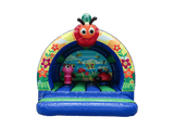 Bouncer courbé tanière d'insectes 3D 3,7x3,7m