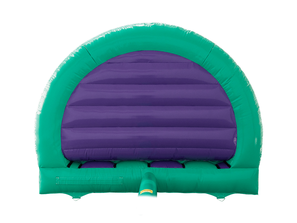 Bouncer courbé jungle 3D 3,7x3,7m