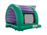 Bouncer courbé jungle 3D 3,7x3,7m